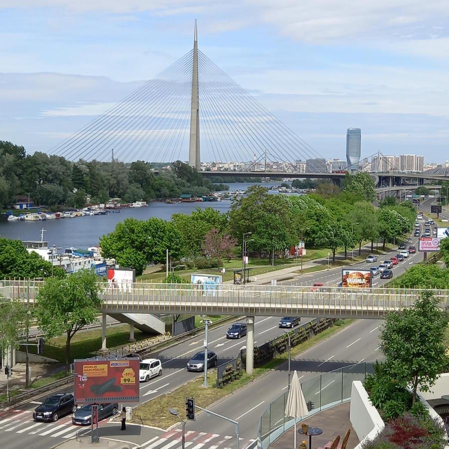 Rivijera Apartman Belgrád Kültér fotó